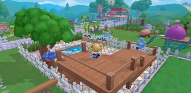 摩尔庄园邻居家园怎么装修1