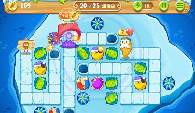 保卫萝卜二怎么玩_保卫萝卜二第59关怎么打