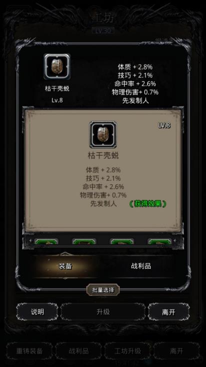 地下城堡2先发制人什么效果2