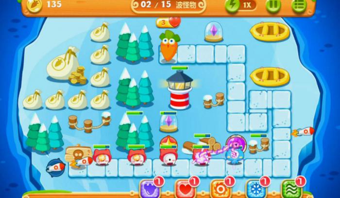 保卫萝卜2第77关额外任务攻略是什么2