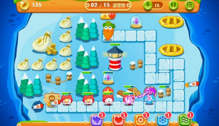 保卫萝卜2第22关怎么过_保卫萝卜2第22关攻略图文介绍