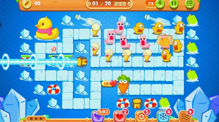 保卫萝卜2第22关怎么过2