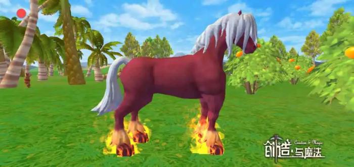 创造与魔法怎么喂马吃胡萝卜_创造与魔法红马吃饲料
