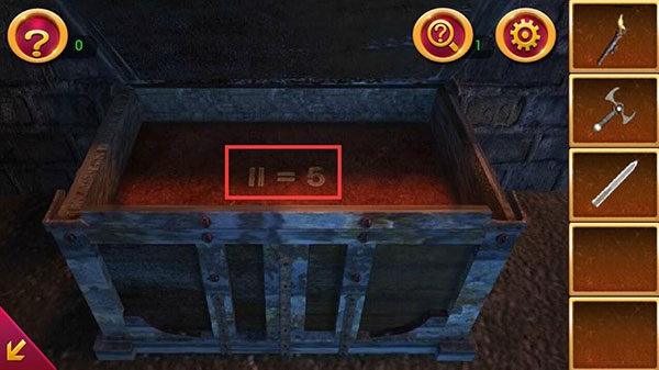 密室逃脱1箱子怎么排列2