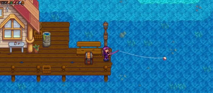 星露谷物语钓鱼时怎么抛竿最好2