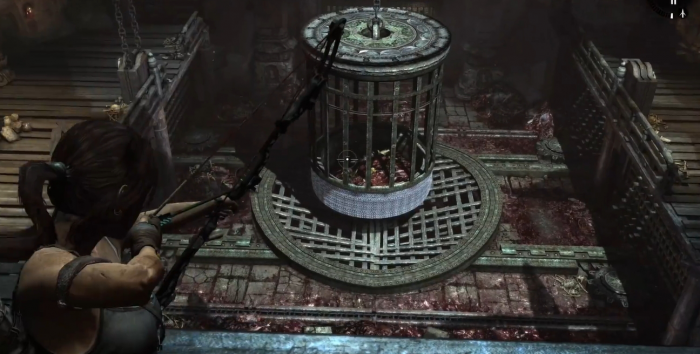 古墓丽影笼子那关怎么过2