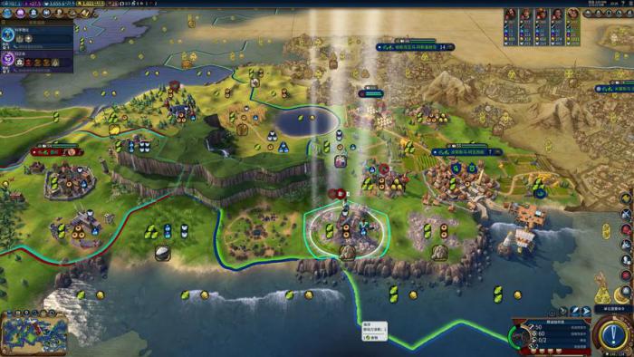 文明6征服路线怎么走1