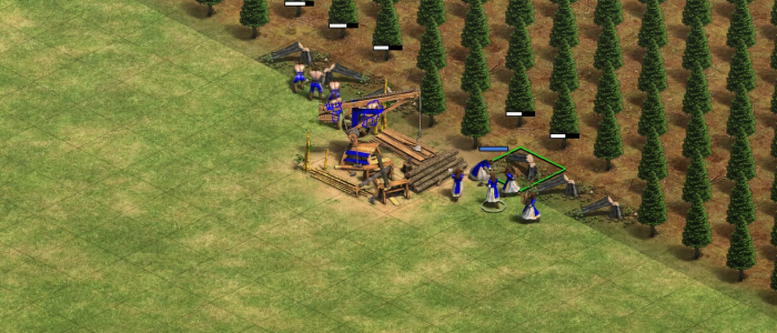 帝国时代2没有木头了怎么办1