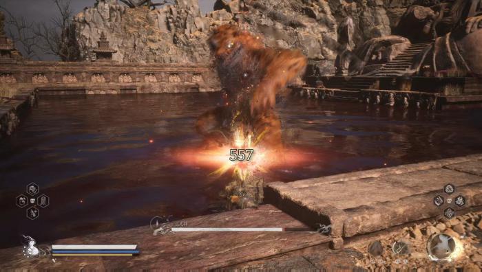 黑神话悟空卧虎寺虎先锋怎么无伤2