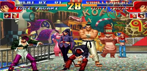 拳皇97什么是压键1