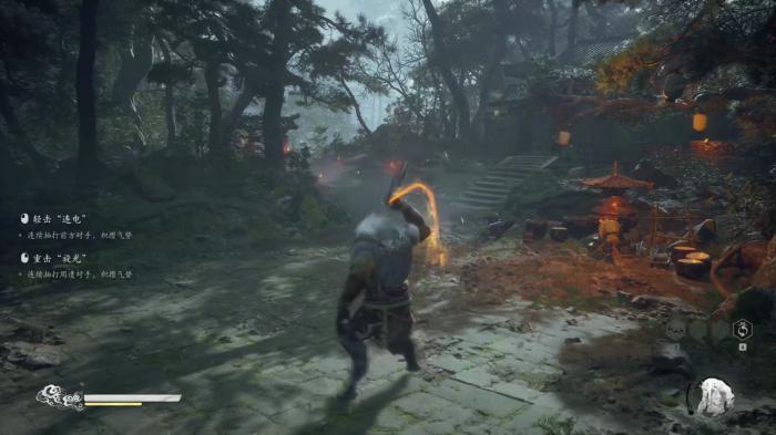 黑神话悟空黯雷变身怎么玩1