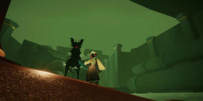 光遇怎么躲避冥龙2