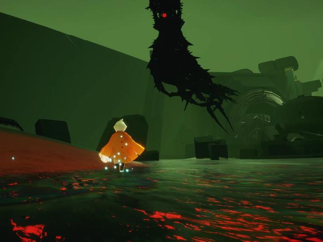 光遇怎么躲避冥龙3