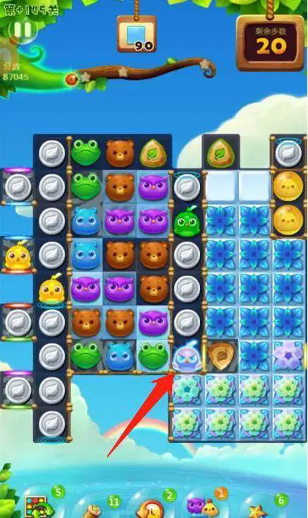 开心消消乐精英153关怎么过关1