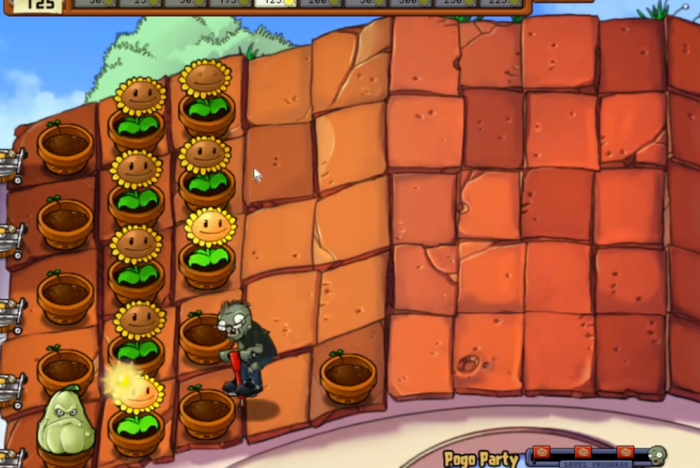 植物大战僵尸的蹦蹦舞会怎么打1