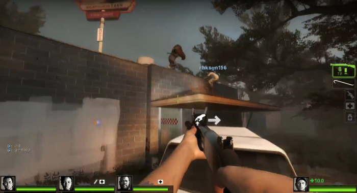 求生之路2怎么躲牛2