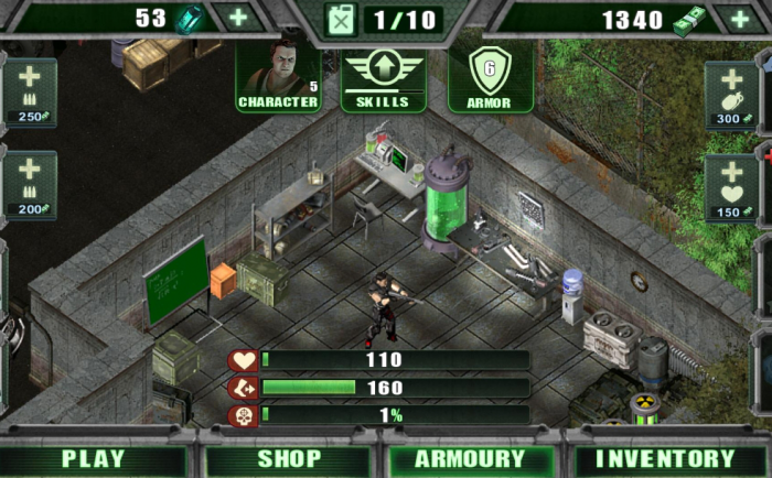 孤胆枪手1生存模式怎样无敌2