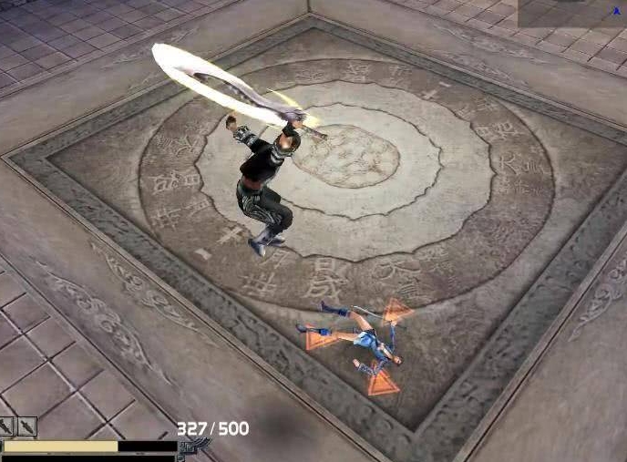 流星蝴蝶剑长枪怎么连招3