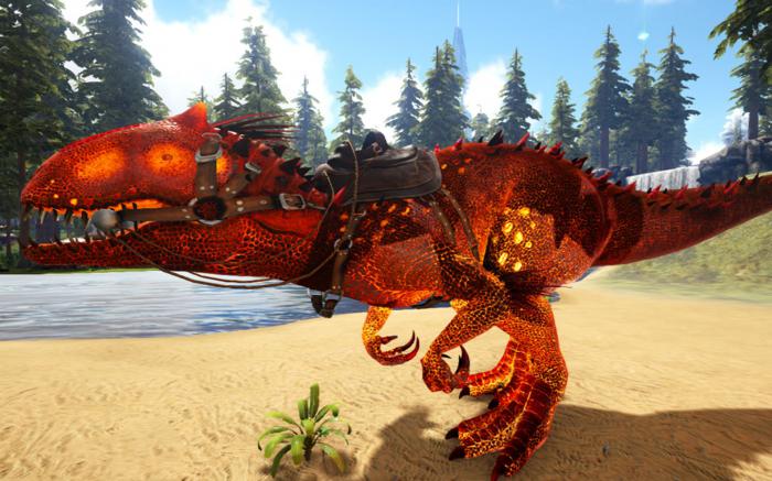 方舟生存进化暴虐龙怎么训2