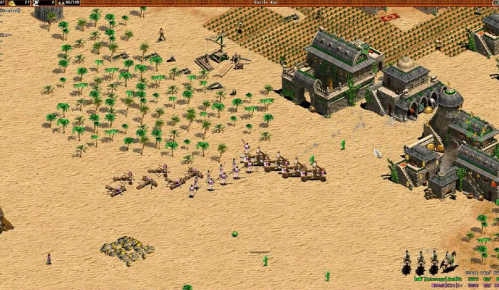 帝国时代2怎么摧毁自己的建筑1