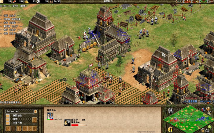 帝国时代2怎么摧毁自己的建筑3