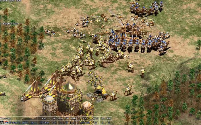 帝国时代2怎么召集兵力3