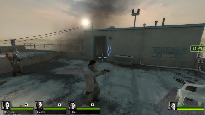 求生之路2港口16个油桶怎么打1