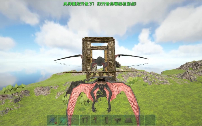 方舟生存进化怎么骑翼龙3