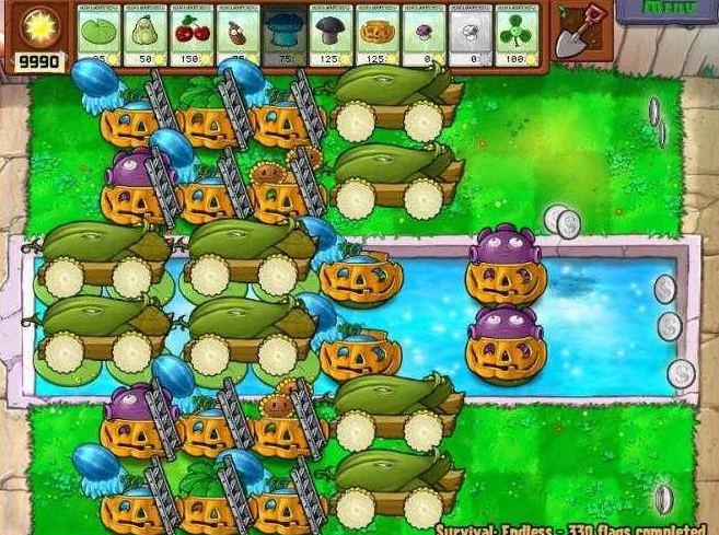 植物大战僵尸29关怎么过关_植物大战僵尸28关