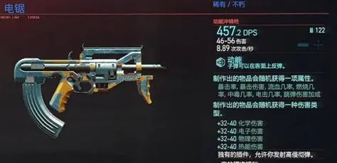 赛博朋克2077用什么武器1