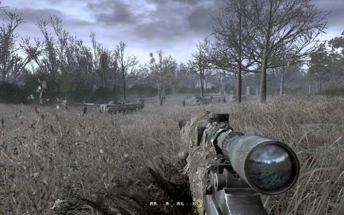 使命召唤4双人狙击怎么过的2