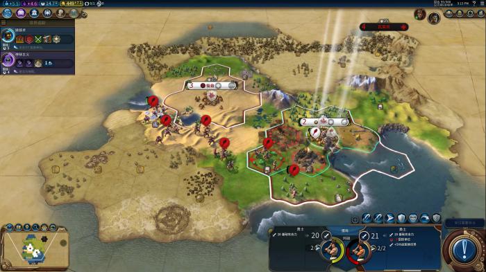 文明6野蛮人开局骑兵怎么样_文明6野蛮人一回合一个兵