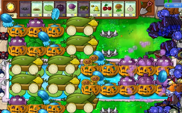 植物大战僵尸水池怎么过3