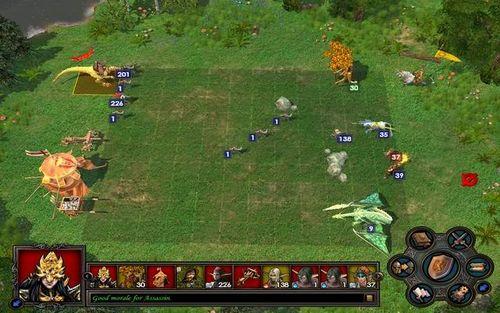 英雄无敌5阵营分析图怎么看_英雄无敌5地图模板说明