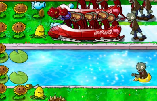 植物大战僵尸全面冻结关卡怎么过1