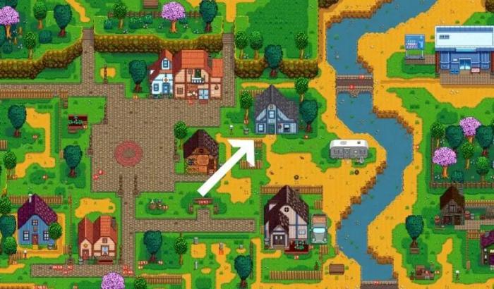 星露谷物语杂货店在哪1