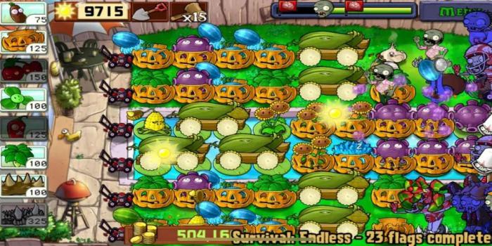 植物大战僵尸无尽开局怎么打的2