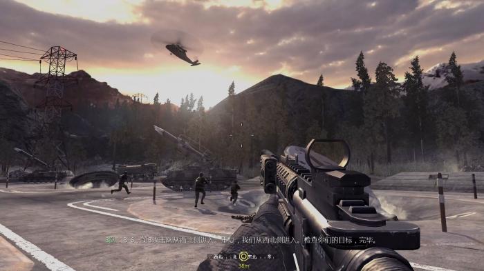 使命召唤4弹无虚发怎么过2