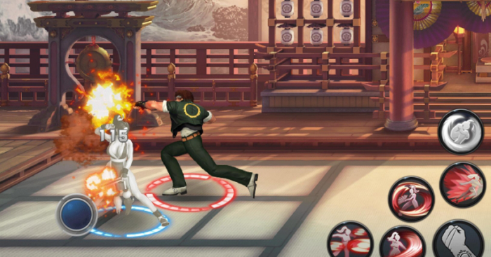 拳皇97火神怎么连招2