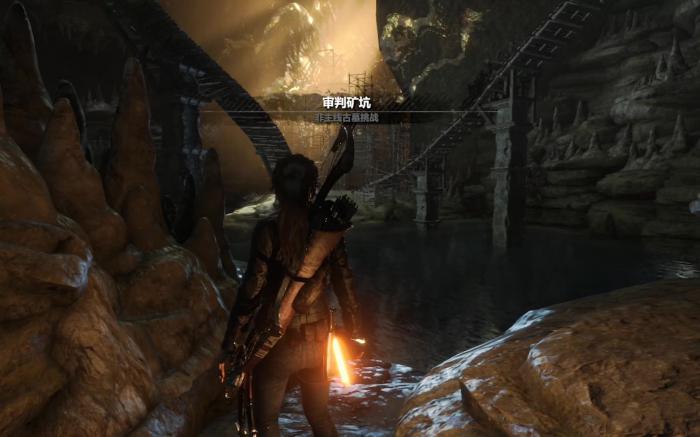 古墓丽影矿坑古墓怎么把水挡住3