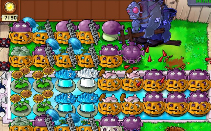 植物大战僵尸刷钱阵法怎么搭配1