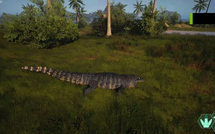 恐龙岛被鳄鱼叼了怎么挣脱的_恐龙岛怎么咬人