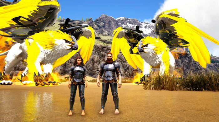 方舟生存进化该怎么驯服狮鹫3