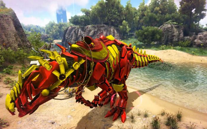 方舟生存进化工具龙怎么样3