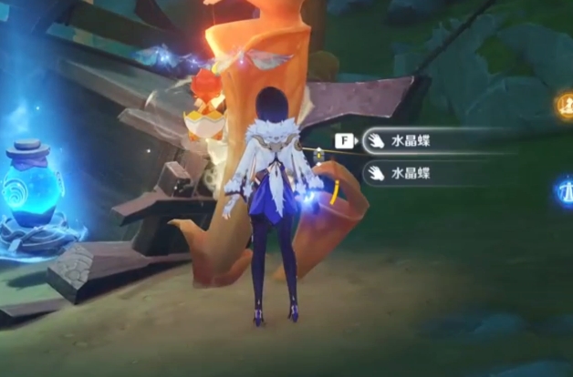 原神风晶蝶怎么快速收集3