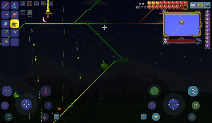 泰拉瑞亚双子魔眼怎么打2