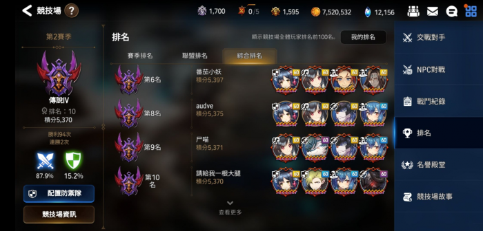 第七史诗竞技场怎么打_第七史诗竞技场结算时间