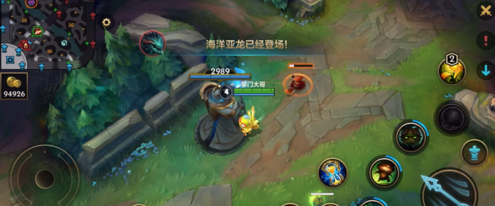 英雄联盟手游怎么处理兵线1