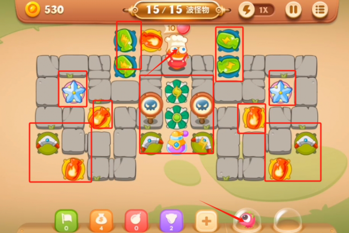 保卫萝卜3集市篇第五十六关怎么过2