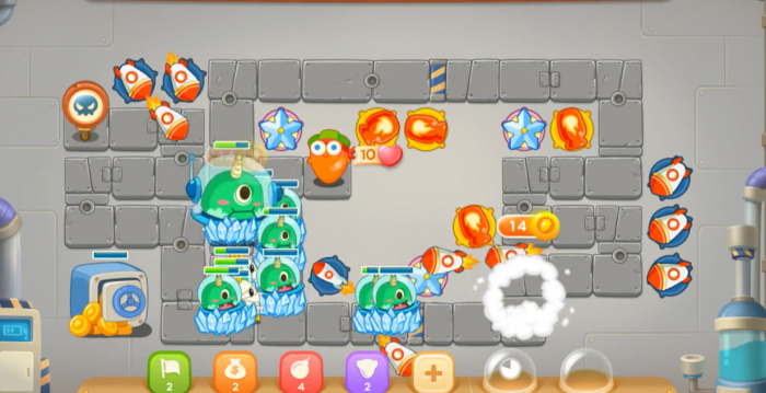 保卫萝卜3工厂最后一关怎么打3